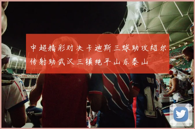 中超精彩对决卡迪斯三球助攻绍尔传射助武汉三镇绝平山东泰山